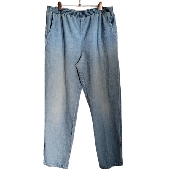 Denim - Vintage St Germain Jeans M Medium Blue Pull On